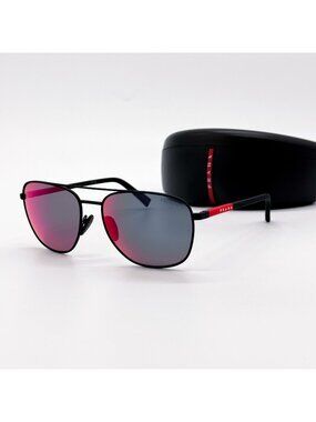 New Prada Linea Rossa Sunglasses PS 54ZS DG008F